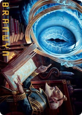 Image for Contact Other Plane Art Card (Gold-Stamped Signature) (37) (ASAFR) - Magic: The Gathering