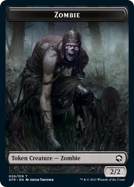 Image for Zombie Token (9) - Magic: The Gathering