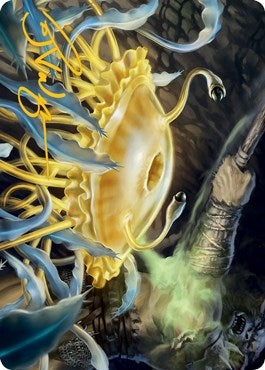 Image for Flumph Art Card (Gold-Stamped Signature) (12) (ASAFR) - Magic: The Gathering