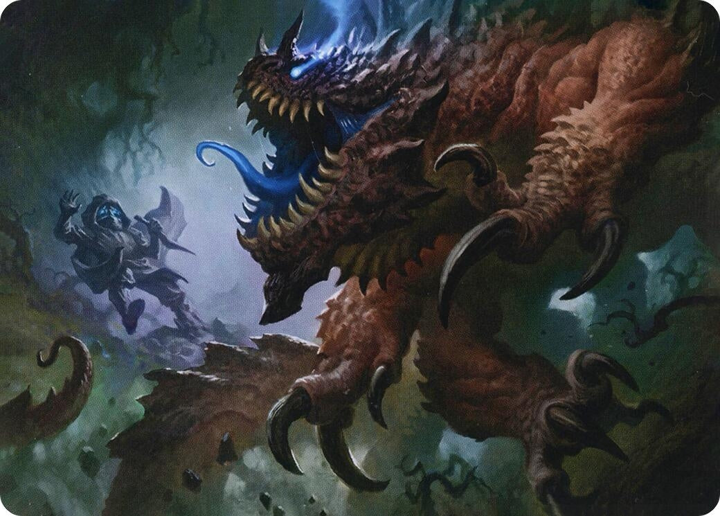 Image for Basilisk Art Card (9) (ASAFR) - Magic: The Gathering