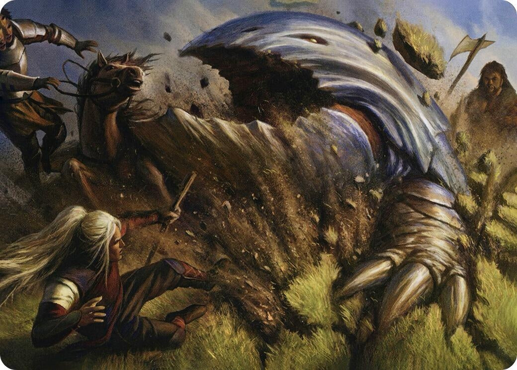 Image for Bulette Art Card (16) - Magic: The Gathering