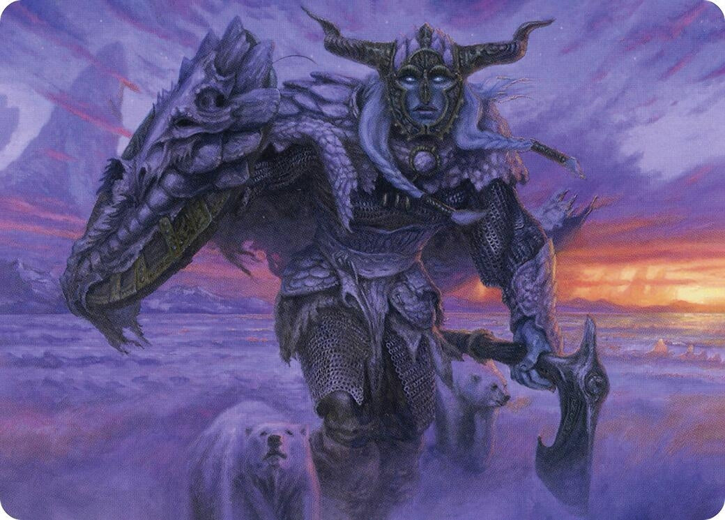 Image for Frost Giant Art Card (5) - Magic: The Gathering