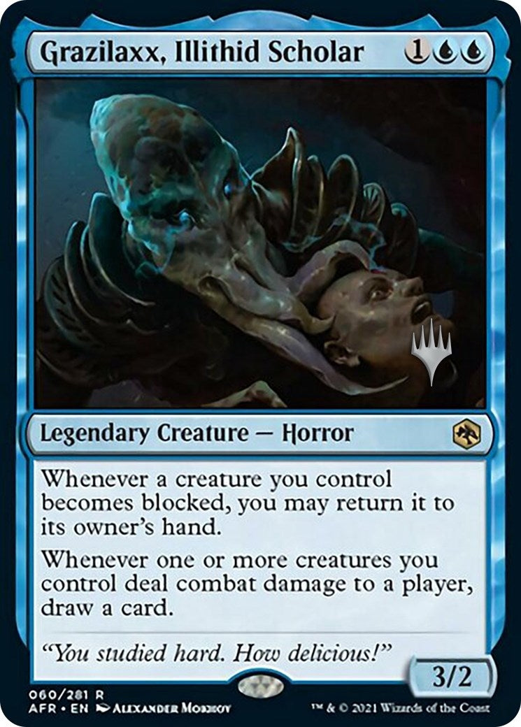 Image for Grazilaxx, Illithid Scholar (60) - Magic: The Gathering