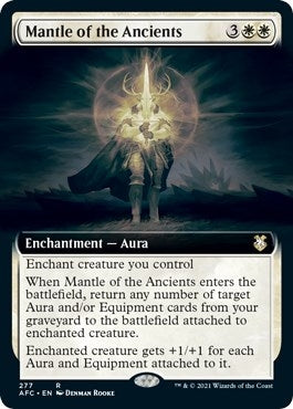 Image for Mantle of the Ancients (Extended Art) (277) - Magic: The Gathering