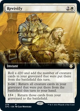 Image for Revivify (Extended Art) (279) - Magic: The Gathering