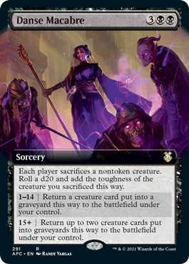 Image for Danse Macabre (Extended Art) (291) - Magic: The Gathering
