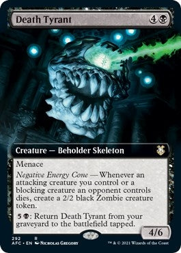 Image for Death Tyrant (Extended Art) (292) - Magic: The Gathering