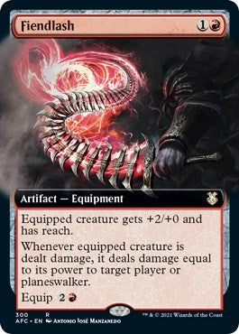 Image for Fiendlash (Extended Art) (300) - Magic: The Gathering