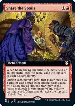 Image for Share the Spoils (Extended Art) (303) - Magic: The Gathering