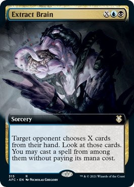 Image for Extract Brain (Extended Art) (315) - Magic: The Gathering