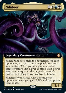 Image for Nihiloor (Extended Art) (323) - Magic: The Gathering