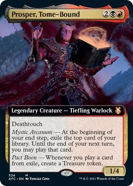 Image for Prosper, Tome-Bound (Extended Art) (324) - Magic: The Gathering
