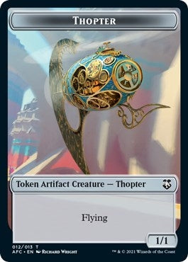Image for Thopter // Treasure Double-Sided Token (12 // 15) - Magic: The Gathering