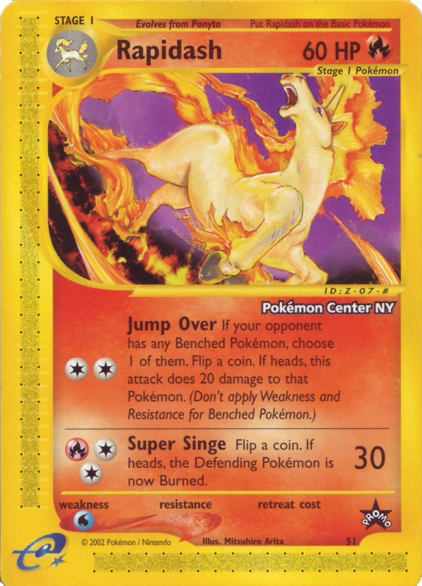 Image for Rapidash [Pokemon Center NY] (51/53) (PR) - Pokemon