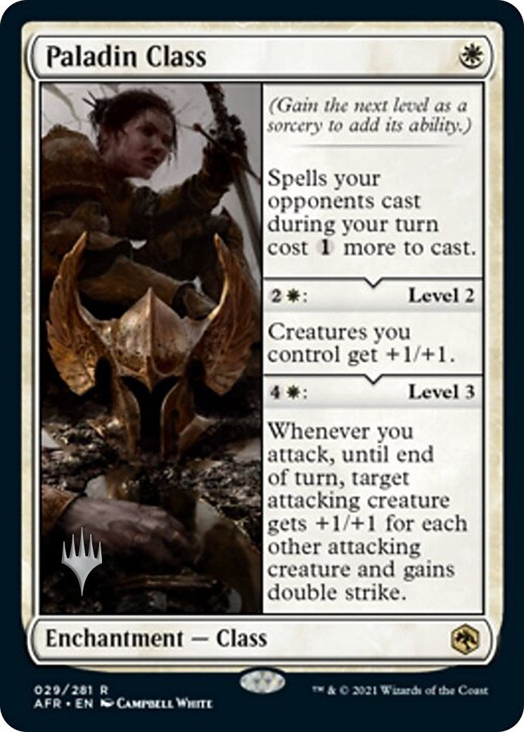 Image for Paladin Class (29) - Magic: The Gathering