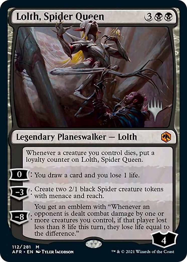 Image for Lolth, Spider Queen (112) - Magic: The Gathering