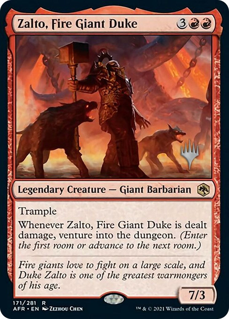 Image for Zalto, Fire Giant Duke (171) - Magic: The Gathering