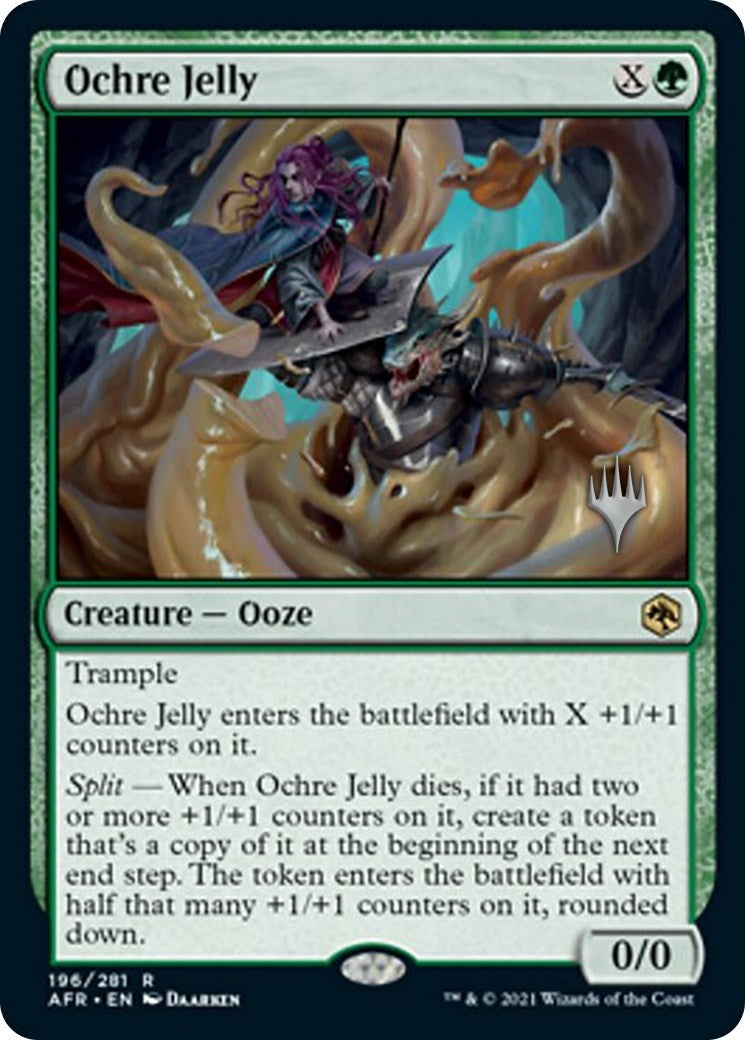 Image for Ochre Jelly (196) - Magic: The Gathering