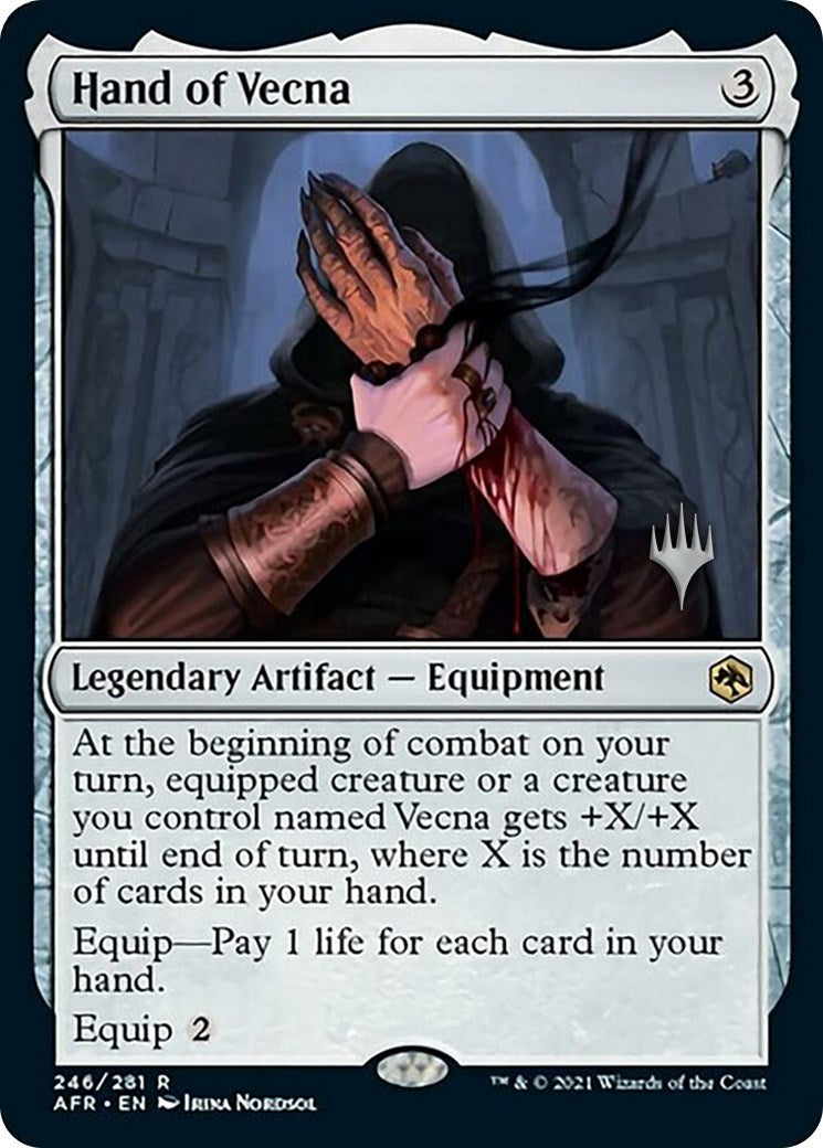 Image for Hand of Vecna (246) - Magic: The Gathering