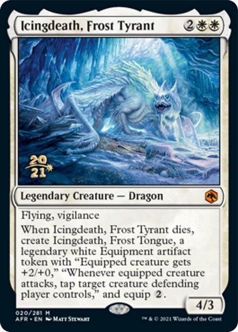 Image for Icingdeath, Frost Tyrant (20) - Magic: The Gathering
