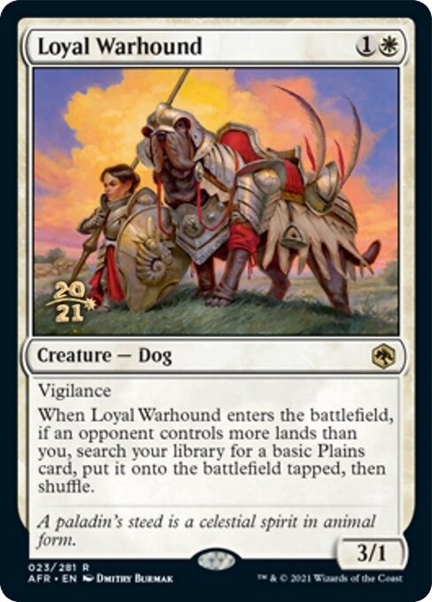 Image for Loyal Warhound (23) - Magic: The Gathering