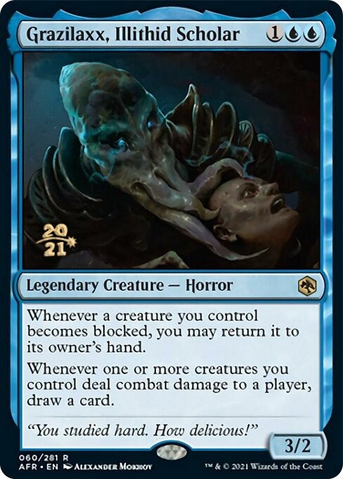 Image for Grazilaxx, Illithid Scholar (60) - Magic: The Gathering