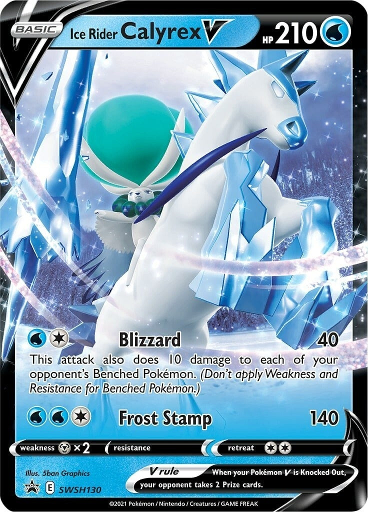 Image for Ice Rider Calyrex V - SWSH130 (SWSH130) (SWSD) - Pokemon