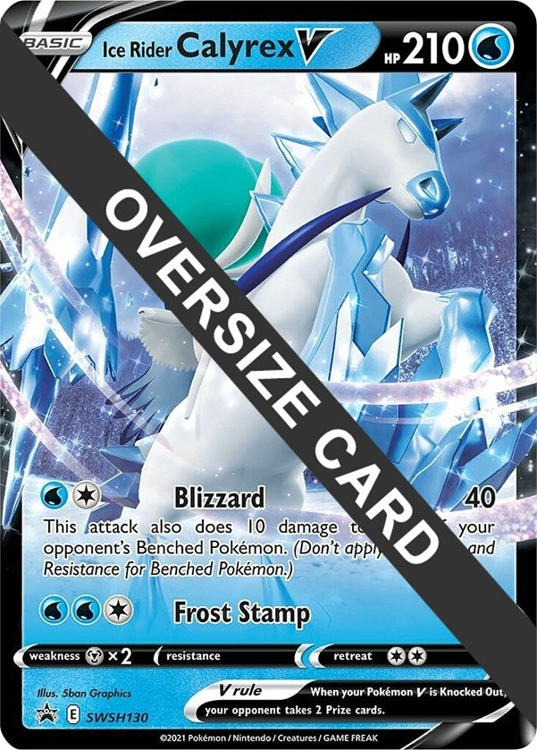 Image for Ice Rider Calyrex V - SWSH130 (SWSH130) (PR) - Pokemon