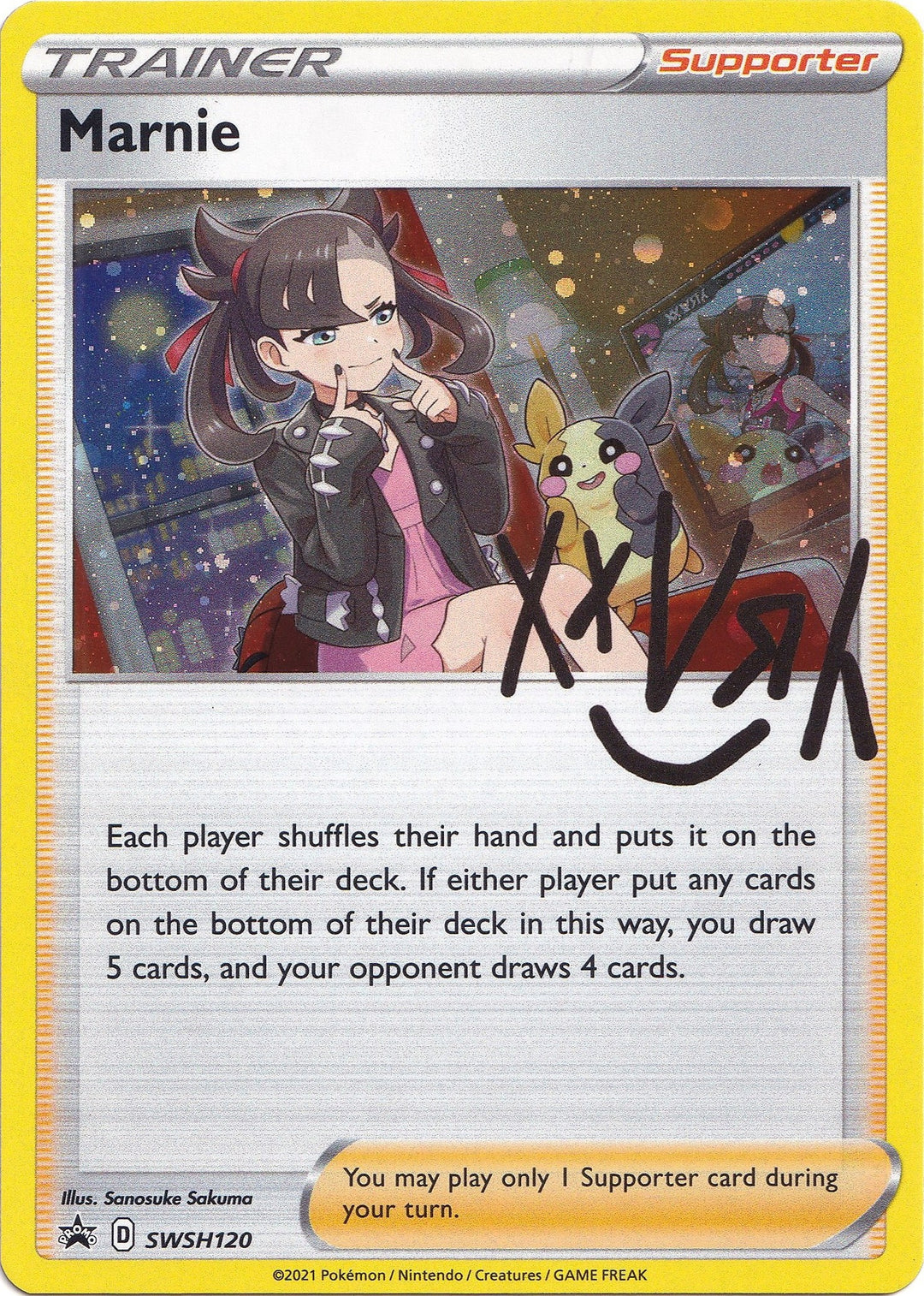 Image for Marnie - SWSH120 (SWSH120) (SWSD) - Pokemon