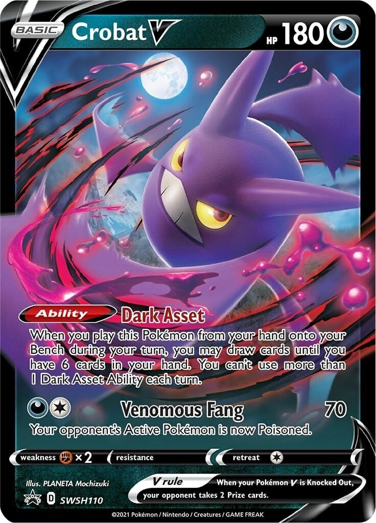 Image for Crobat V - SWSH110 (SWSH110) (SWSD) - Pokemon