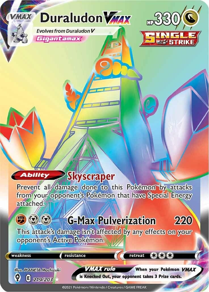 Image for Duraludon VMAX (Secret) (219/203) (SWSH07) - Pokemon