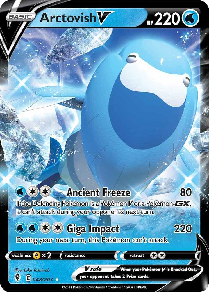 Image for Arctovish V (048/203) (SWSH07) - Pokemon