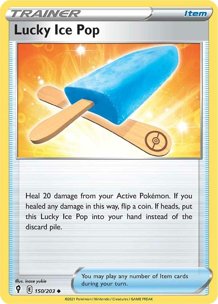 Image for Lucky Ice Pop (150/203) (SWSH07) - Pokemon