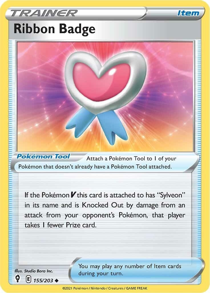 Image for Ribbon Badge (155/203) (SWSH07) - Pokemon