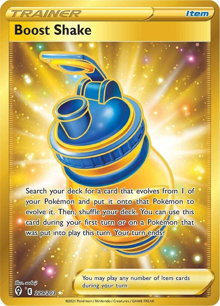 Image for Boost Shake (Secret) (229/203) (SWSH07) - Pokemon