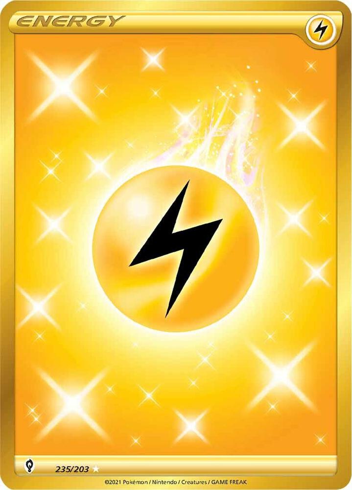 Image for Lightning Energy (Secret) (235/203) (SWSH07) - Pokemon