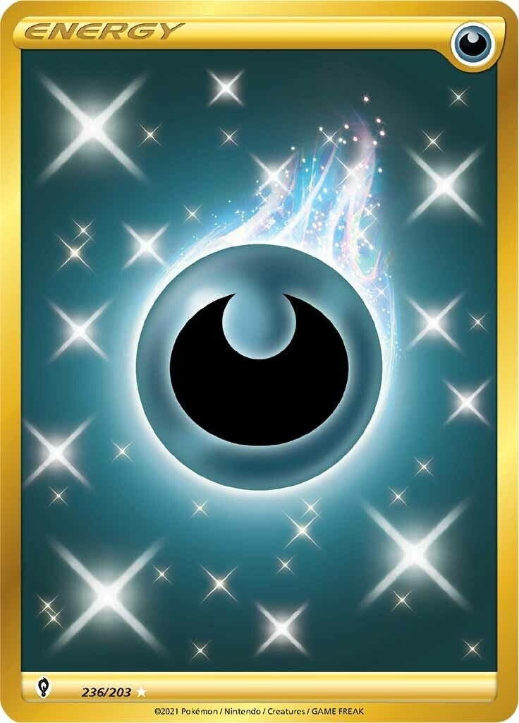 Image for Darkness Energy (Secret) (236/203) (SWSH07) - Pokemon