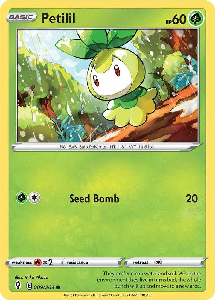 Image for Petilil (009/203) (SWSH07) - Pokemon