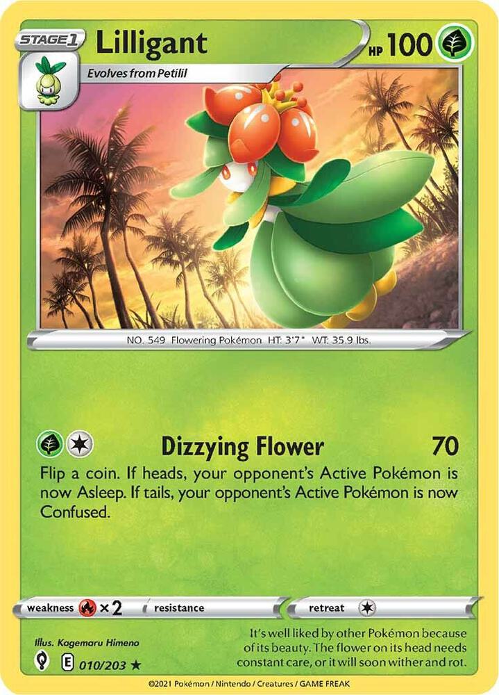 Lilligant (010/203) (SWSH07)