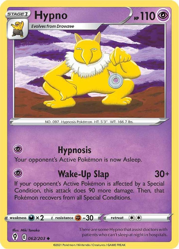 Hypno (062/203) (SWSH07)