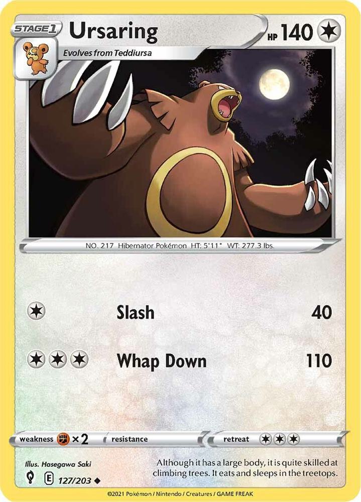 Ursaring (127/203) (SWSH07)