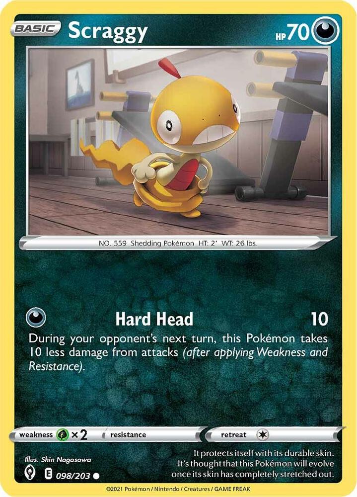 Image for Scraggy (098/203) (SWSH07) - Pokemon