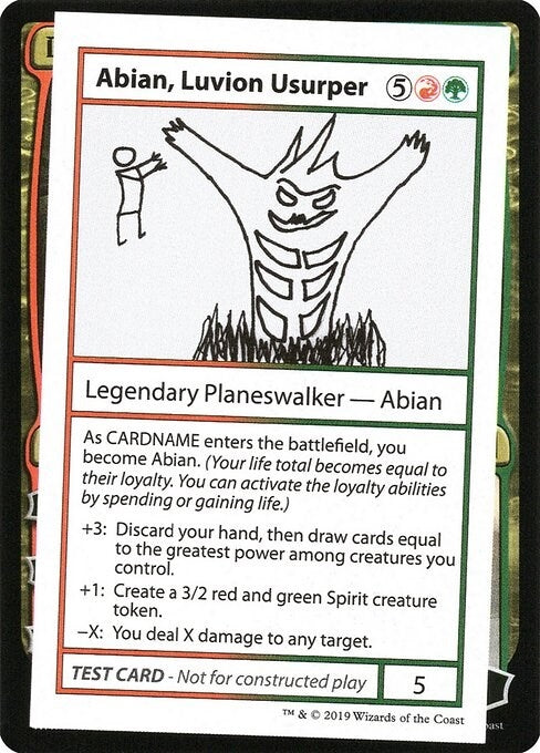Image for Abian, Luvion Usurper (No PW Symbol) (CMB1) - Magic: The Gathering