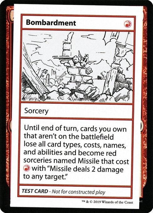 Image for Bombardment (No PW Symbol) - Magic: The Gathering