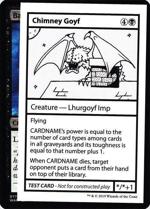 Image for Chimney Goyf (No PW Symbol) - Magic: The Gathering