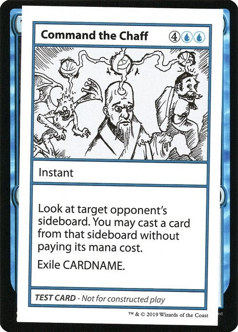 Image for Command the Chaff (No PW Symbol) (CMB1) - Magic: The Gathering