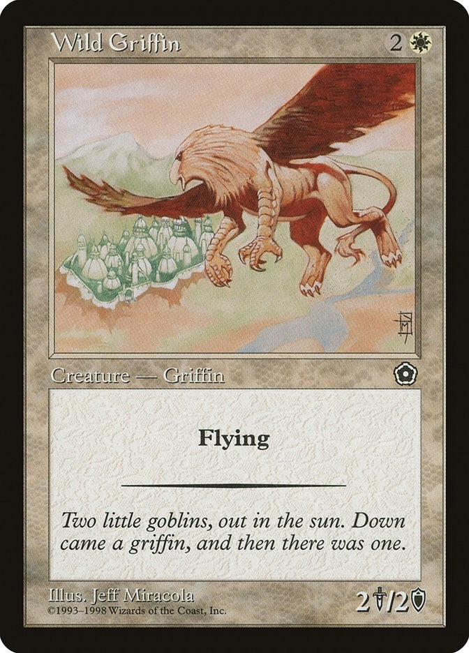 Image for Wild Griffin - Magic: The Gathering
