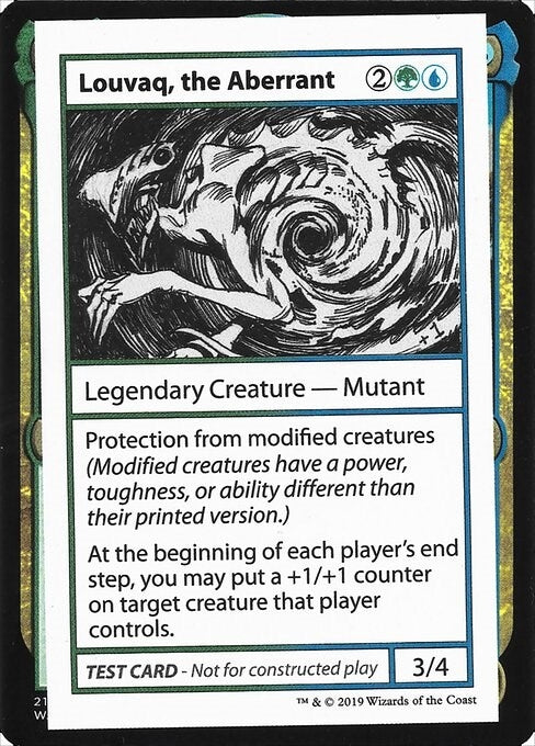 Image for Louvaq, the Aberrant (No PW Symbol) - Magic: The Gathering