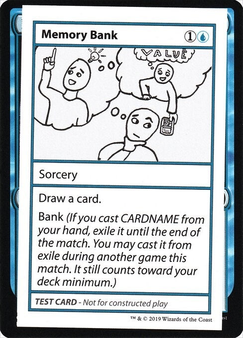 Image for Memory Bank (No PW Symbol) - Magic: The Gathering