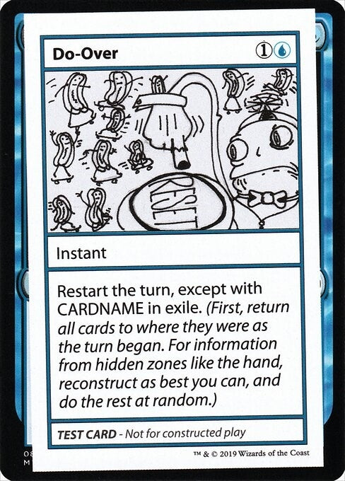 Image for Do-Over (No PW Symbol) (CMB1) - Magic: The Gathering